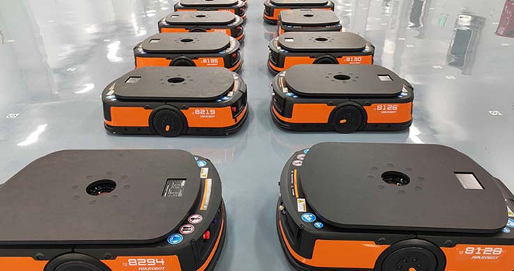 تطبيق مخفضات iHF الكوكبية في روبوتات AGV