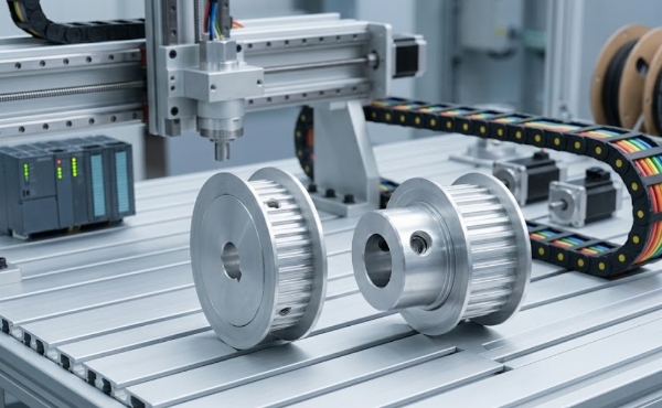 دقة صامتة: أنظمة بكرات حزام التوقيت المُحسّنة للروبوتات